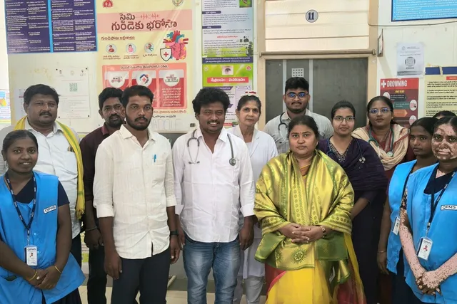 భీమడోలు సీహెచ్ హాస్పిటల్ కు మరోసారి స్వచ్ఛంధ్ర అవార్డు
