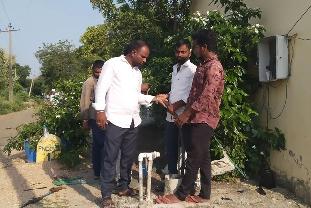 సర్పంచ్ చొరవతో ముర్కుంజాల్‌లో నీటి సమస్యకు పరిష్కారం