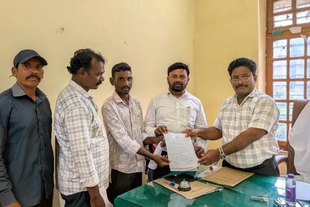 అరకు వ్యాలీలో జనసేన ఎంపీటీసీ అభ్యర్థి నామినేషన్ దాఖలు