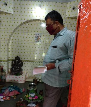 మర్పల్లి శివాలయంలో చోరీ