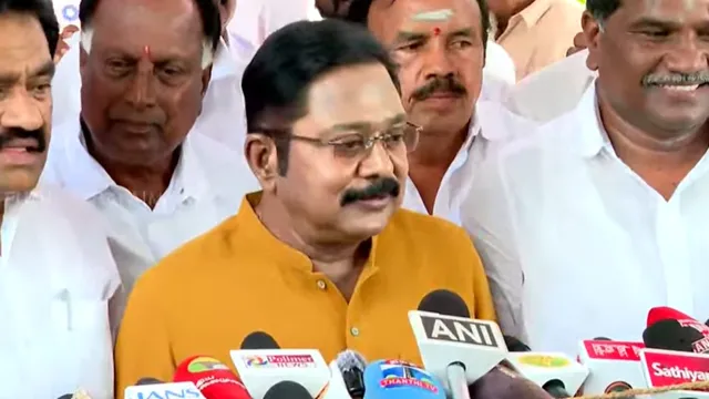 தவெக அரசு மீது டிடிவி தினகரன் விமர்சனம்