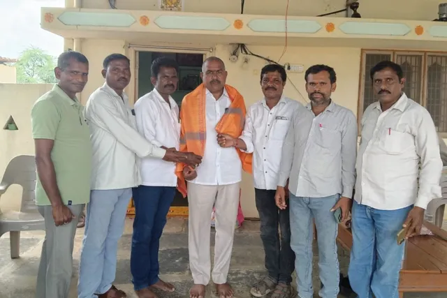 రాయపర్తి సర్పంచుల ఫోరం అధ్యక్షుడిగా పెళ్లి మహేందర్ రెడ్డి ఎన్నిక