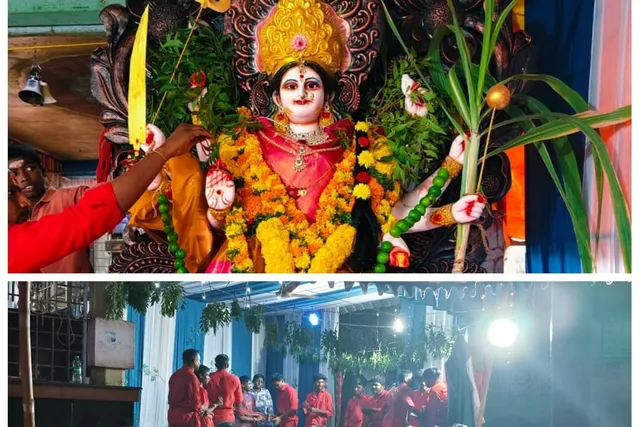 శ్రీ రామ్ నగర్ కాలనీలో భక్తిశ్రద్ధలతో దుర్గమ్మ నవరాత్రి ఉత్సవాలు శ్రీ రామ్ నగర్ కాలనీలో భక్తిశ్రద్ధలతో దుర్గమ్మ నవరాత్రి ఉత్సవాలు