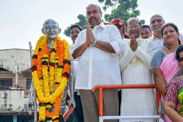 బొబ్బిలిలో మహాత్మా గాంధీ జయంతి వేడుకలు
