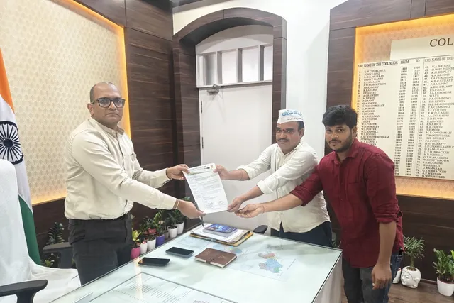 సర్పవరంలో వోల్టేజ్ సమస్యపై కలెక్టర్ కు విజ్ఞప్తి
