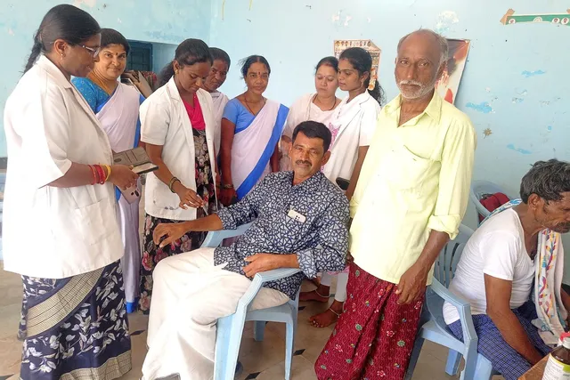 మేడాపురంలో ఇంటింటా లెప్రసీ సర్వే కార్యక్రమం