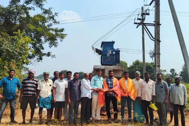 నూతన ట్రాన్స్ఫార్మర్ ప్రారంభం నూతన ట్రాన్స్ఫార్మర్ ప్రారంభం
