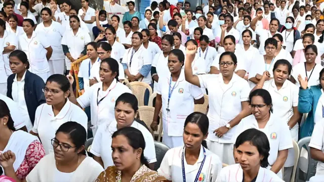 தமிழ்நாடு முழுவதும் போராட்டம் நடத்த செவிலியர்கள் முடிவு