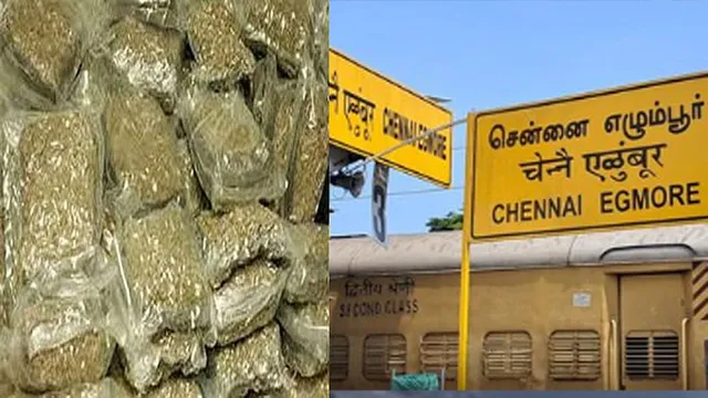 ரயிலில் 1.75 லட்சம் கஞ்சா பறிமுதல்: பாதுகாப்புப்படையினர் அதிரடி
