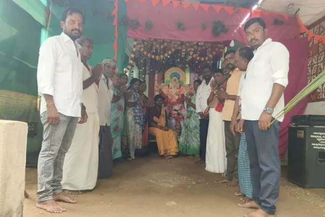 చాతారాజుపల్లిలో గణపతికి ప్రత్యేక పూజలు