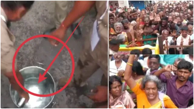 “தவெக அரசு ஏமாத்துது”.. மீனாட்சியம்மன் குடமுழுக்கில் புனித நீருக்கு பதில் குடிநீர் தெளிப்பு