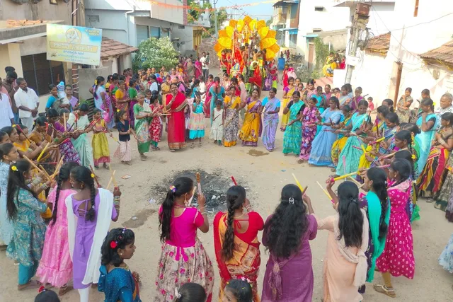 కల్హేర్‌లో ఘనంగా దుర్గామాత నిమజ్జన ఊరేగింపు