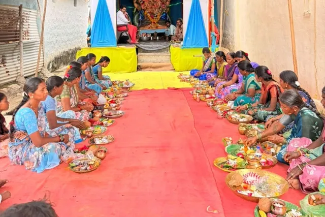 రాపర్తిలో యోగేశ్వర గణేష్ మండలంలో కుంకుమార్చన