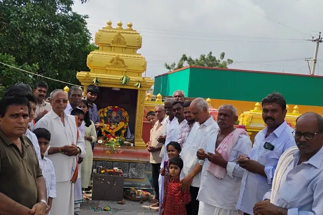 దొండపాడులో గణపతికి ప్రత్యేక పూజలు