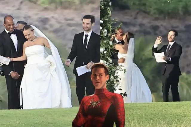 முன்னாள் மனைவிக்கு மறுமணம் செய்து வைத்த 'ஸ்பைடர்மேன்' Tobey Maguire முன்னாள் மனைவிக்கு மறுமணம் செய்து வைத்த 'ஸ்பைடர்மேன்' Tobey Maguire