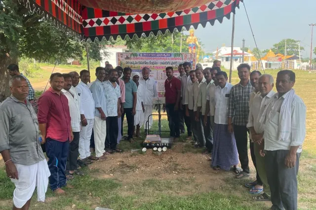ధర్పల్లిలో వరి కొనుగోలు కేంద్రం ప్రారంభం