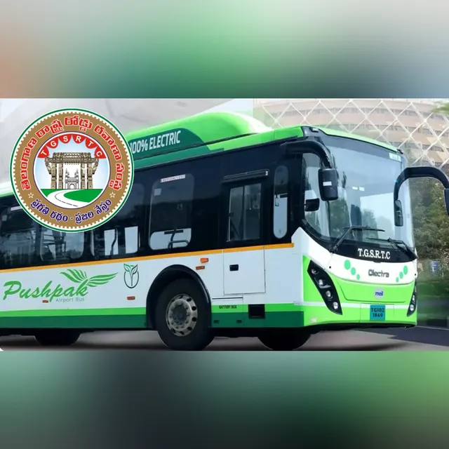 శంషాబాద్‌ ఎయిర్‌పోర్ట్ పుష్పక్ బస్ ఛార్జీలు 40% తగ్గింపు!