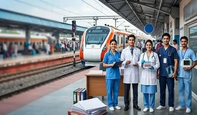 రైల్వేలో 590 పారామెడికల్ పోస్టుల భర్తీకి నోటిఫికేషన్ విడుదల