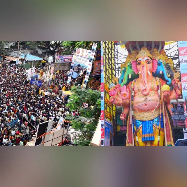 ఖైరతాబాద్ గణపతి దర్శనం.. నిమజ్జనానికి ఏర్పాట్లు పూర్తి