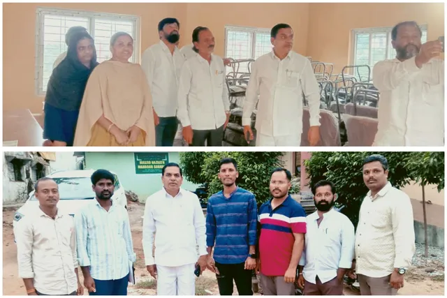 నారాయణఖేడ్ గ్రంథాలయాన్ని సందర్శించిన జిల్లా చైర్మన్