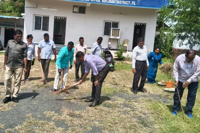 ప్రాంతీయ సైనిక సంక్షేమ కార్యాలయంలో స్వచ్ఛత కార్యక్రమం