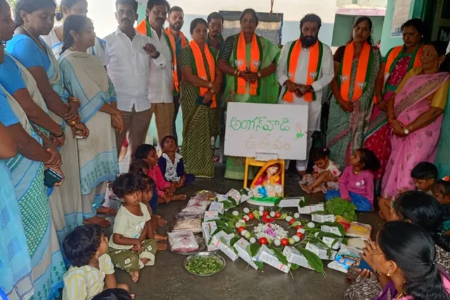 కొండగుంపాంలో ఘనంగా అంగన్‌వాడీ ఉత్సవాలు