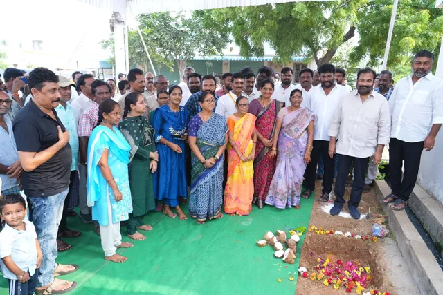 ఒక్క రోజే 9 డివిజన్లలో 2.5 కోట్ల అభివృద్ధి పనులకు శంకుస్థాపన