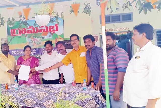 దమ్మపేటలో గ్రామసభ