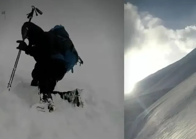 Adventure on a snowy mountain.. Tech entrepreneur saves man's life Adventure on a snowy mountain.. Tech entrepreneur saves man's life