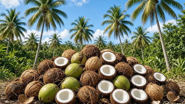 தேங்காய் விலை உயர்வு: ஏற்றுமதியாளர்கள் மகிழ்ச்சி, நுகர்வோர் பாதிப்பு