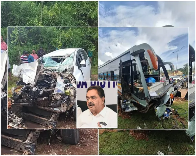మాజీ మంత్రి రామనాథ రాయ్‌కు తప్పిన ప్రమాదం