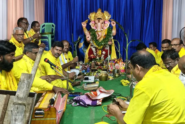 శ్రీకాకుళంలో ఘనంగా శ్రీ వెంకటేశ్వర భజన కార్యక్రమం
