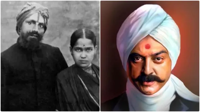பாரதியார் நினைவு நாளில் கமல்ஹாசன் மரியாதை