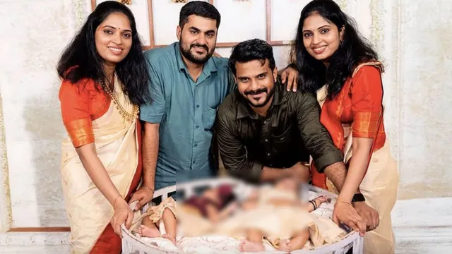 திருமணம் முதல் குழந்தை பிறப்பு வரை.. இரட்டை சகோதரிகள் நெகிழ்ச்சி