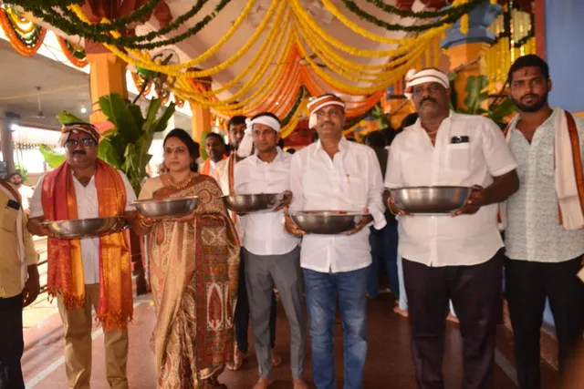 గణేష్ గడ్డలో వినాయక చవితి బ్రహ్మోత్సవాలు ప్రారంభం గణేష్ గడ్డలో వినాయక చవితి బ్రహ్మోత్సవాలు ప్రారంభం