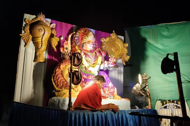 మక్తల్ లో ఘనంగా అమ్మవారి నిమజ్జనోత్సవ ఊరేగింపు