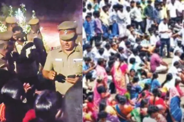 சிவகங்கை இரட்டைக்கொலை விவகாரம் அமைச்சரை விரட்டியடித்த குடும்பத்தினர்