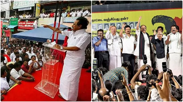 பாஜகவுக்கு எதிராக ஸ்டாலின் நடத்திய முக்கியப் போராட்டங்கள்