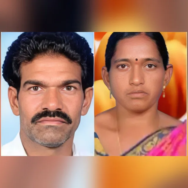 రోడ్డు ప్రమాదంలో సర్పంచ్ దంపతుల మృతి
