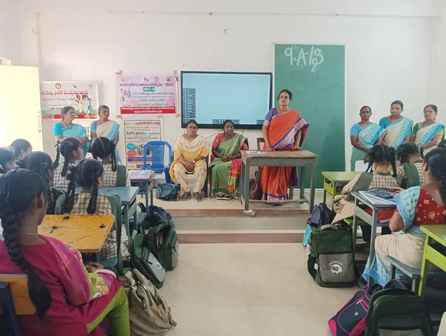అత్తిలి గర్ల్స్ హై స్కూల్ నందు అంతర్జాతీయ బాలికల దినోత్సవం