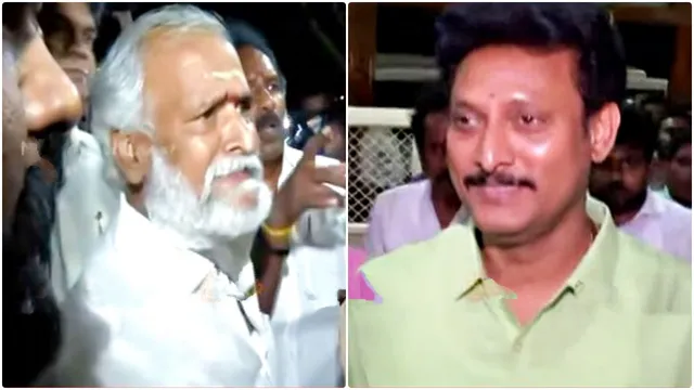 அன்பில் மகேஷ் கைது.. போலீசாருடன் சேகர்பாபு வாக்குவாதம்