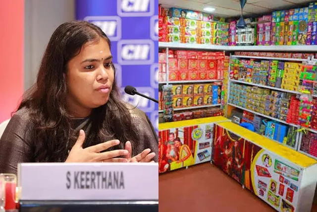 ஆன்லைன் பட்டாசு விற்பனை.. கீர்த்தனா முக்கிய அறிவிப்பு ஆன்லைன் பட்டாசு விற்பனை.. கீர்த்தனா முக்கிய அறிவிப்பு