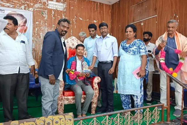 త్రిపురాంతకం వాసికి గుఱ్ఱం జాషువా సేవా పురస్కారం త్రిపురాంతకం వాసికి గుఱ్ఱం జాషువా సేవా పురస్కారం