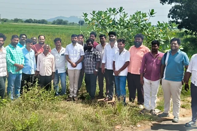 శివాజీ విగ్రహ ప్రతిష్టాపనకు బీర్కూర్‌లో స్థల పరిశీలన