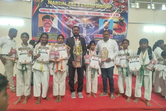 జాతీయస్థాయి కరాటే పోటీల్లో నిజాంపేట విద్యార్థుల సత్తా