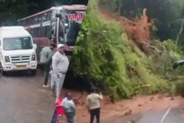 கனமழையால் நீலகிரியில் பல இடங்களில் மண்சரிவு