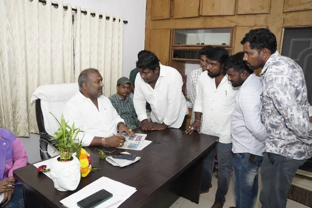 ప్రజల సమస్యల పరిష్కారమే ధ్యేయం - ఎమ్మెల్యే ప్రజల సమస్యల పరిష్కారమే ధ్యేయం - ఎమ్మెల్యే