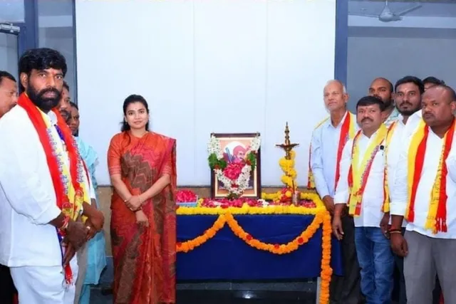 రాజన్న సిరిసిల్లలో పండుగ సాయన్న ముదిరాజ్ జయంతి వేడుకలు