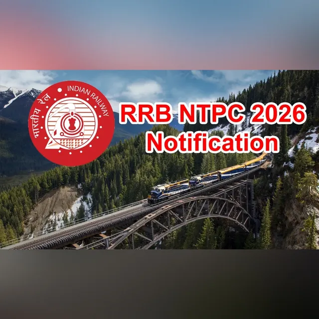 RRB NTPCలో 3,477 గ్రాడ్యుయేట్‌ ఉద్యోగాలకు నోటిఫికేషన్‌