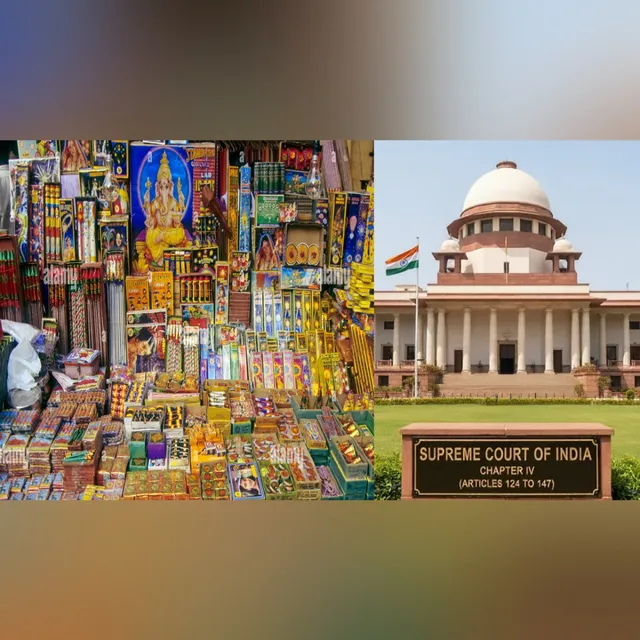 దీపావళికి టపాసులపై పూర్తి నిషేధం లేదు...సుప్రీంకోర్టు కీలక వ్యాఖ్యలు